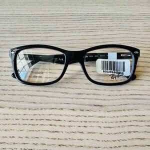 Ray-Ban Eyeglasses Frames RB5228 2000 Black Rectangular Full Rim 53-17-140